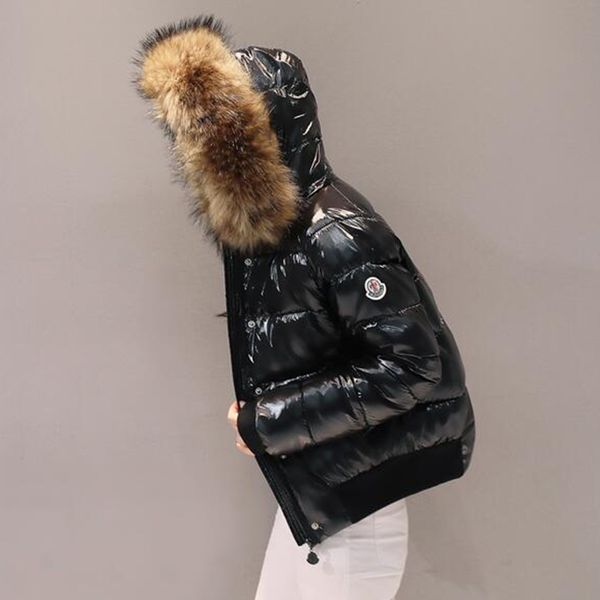 wertuiop 2019 winter women jacket new bright coat women's short down cotton padded large fur collar cotton coat student jacket, Tan;black
wertuiop 2019 winter women jacket new bright coat women's short down cotton padded large fur collar cotton coat student jacket, Tan;black