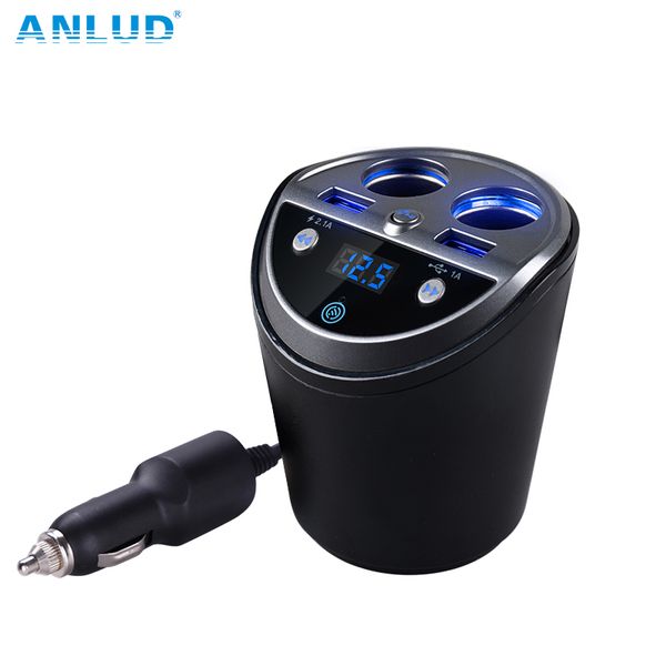 anlud bluetooth wireless car fm transmitter mp3 player cup holder handscar kit fm radio dual usb cigarette lighter port
anlud bluetooth wireless car fm transmitter mp3 player cup holder handscar kit fm radio dual usb cigarette lighter port