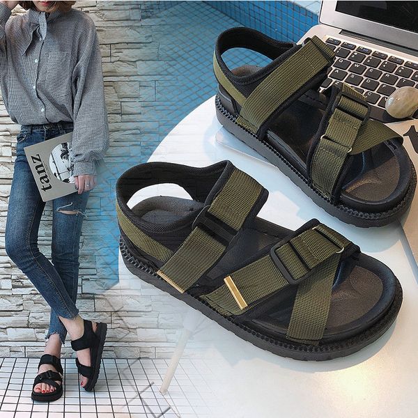 sandals summer simple girl thick-soled slopes magic paste muffins casual shoes women's roman outdoor sports 2021, Black
sandals summer simple girl thick-soled slopes magic paste muffins casual shoes women's roman outdoor sports 2021, Black