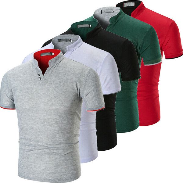 мужские slim fit коротким рукавом v-образным вырезом свободного покроя лето футболка топ майка рубашка сплошной большие размер бизнес случай, White;black
мужские slim fit коротким рукавом v-образным вырезом свободного покроя лето футболка топ майка рубашка сплошной большие размер бизнес случай, White;black