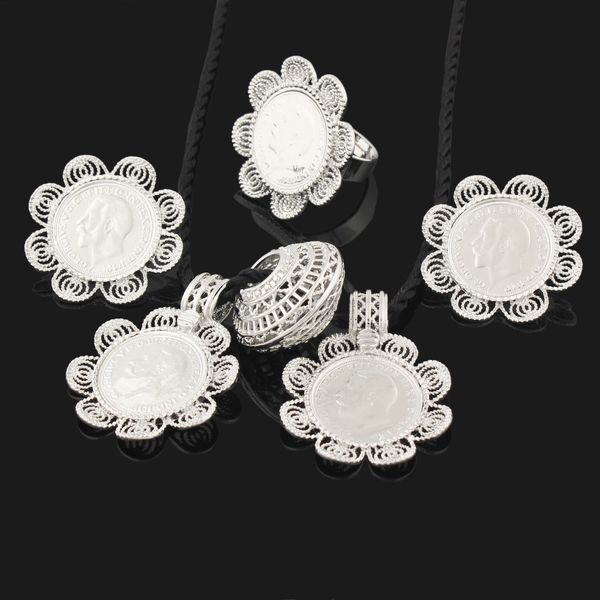 silver ethiopian coin necklace/pendant/earring/ring set jewelry habesha jewelry coptic african bride gift, Slivery;golden
silver ethiopian coin necklace/pendant/earring/ring set jewelry habesha jewelry coptic african bride gift, Slivery;golden