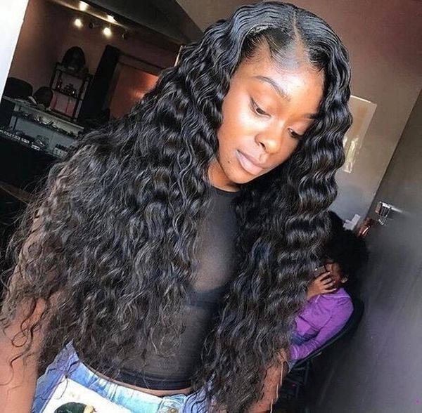 hd swiss lace frontal wig raw brazil deep wave virgin hair lace front human hair wigs for black women, Black;brown
hd swiss lace frontal wig raw brazil deep wave virgin hair lace front human hair wigs for black women, Black;brown