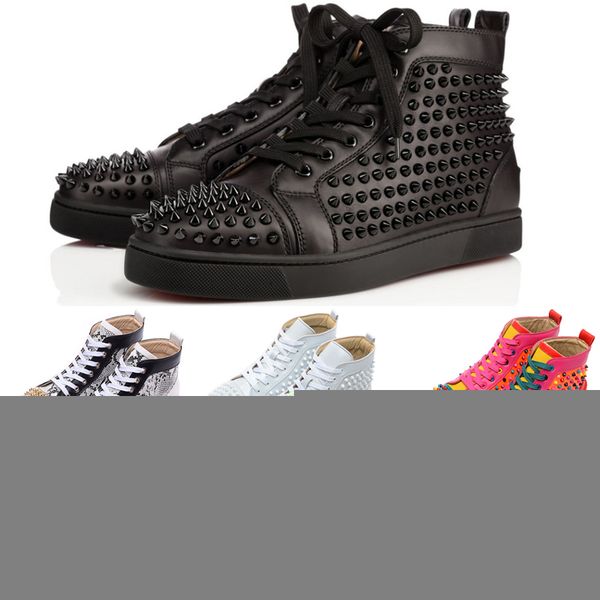 original box red bottom sneakers for men women red bottom spike shoes fashion luxury designer shoes high leather wedding party shoes j1
original box red bottom sneakers for men women red bottom spike shoes fashion luxury designer shoes high leather wedding party shoes j1