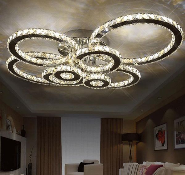 modern led crystal chandelier light round circle flush mounted chandeliers lamp living room lustres for bedroom dining room
modern led crystal chandelier light round circle flush mounted chandeliers lamp living room lustres for bedroom dining room