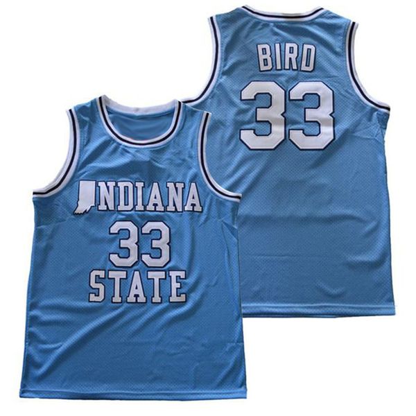 NCAA Indiana State Sycamores #33 Larry Bird College Basketball Jerseys Men S to XXL Blue Free Shipping
NCAA Indiana State Sycamores #33 Larry Bird College Basketball Jerseys Men S to XXL Blue Free Shipping