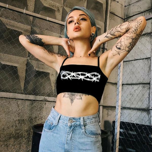 women crop vest shirt reflective sleeveless summer crop black shirt printing camisole women camis, White
women crop vest shirt reflective sleeveless summer crop black shirt printing camisole women camis, White