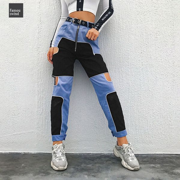 women hollow patchwork out pants women streetwear high waist pencil pants fashion ankle length cargo pants 2019, Black;white
women hollow patchwork out pants women streetwear high waist pencil pants fashion ankle length cargo pants 2019, Black;white