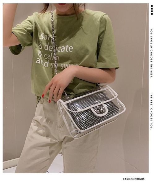 2020 new handbag women's transparent jelly mother and daughter bag fashion large capacity messenger bag ladies
2020 new handbag women's transparent jelly mother and daughter bag fashion large capacity messenger bag ladies