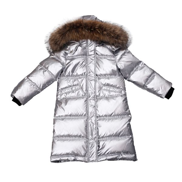 2019 large fur collar children's down jacket girls autumn and winter thick down coat boys fashion silver waterproof jacket, Blue;gray
2019 large fur collar children's down jacket girls autumn and winter thick down coat boys fashion silver waterproof jacket, Blue;gray