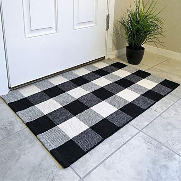new fashion plaid cotton doormat rugs door mats outdoor throw rugs for front porch entry way kitchen bathroom
new fashion plaid cotton doormat rugs door mats outdoor throw rugs for front porch entry way kitchen bathroom