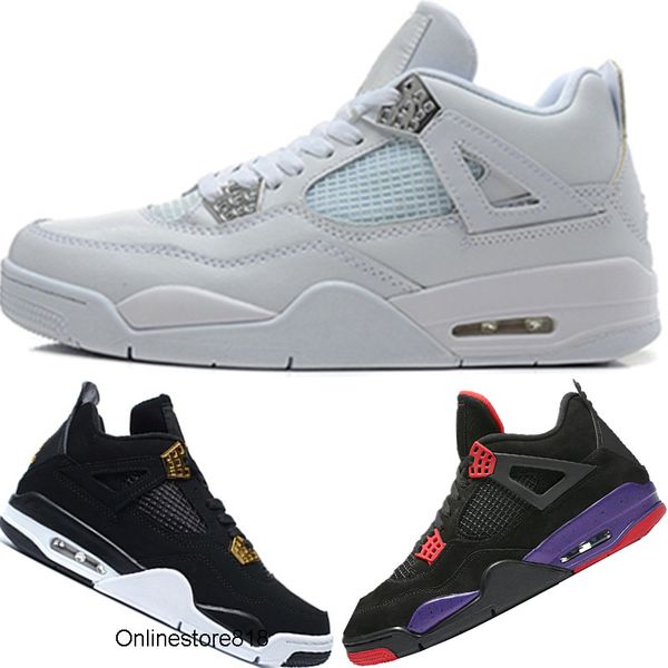 men designer 4 4s raptors pure money trainer basketball shoes black cat white cement oreo royalty toro bravo sport sneakers size 41-47
men designer 4 4s raptors pure money trainer basketball shoes black cat white cement oreo royalty toro bravo sport sneakers size 41-47