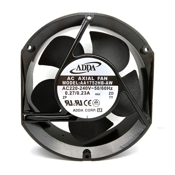 new original adda aa1752hb-aw ac220-240v 50/60hz 0.27/0.23a 172x51mm 2lines inverter cooling fan
new original adda aa1752hb-aw ac220-240v 50/60hz 0.27/0.23a 172x51mm 2lines inverter cooling fan