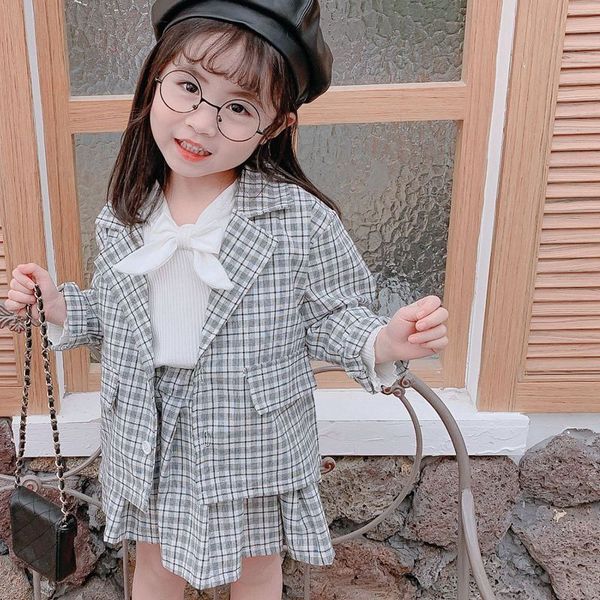 2020 spring girls princess clothes sets children kids baby bow shirt plaid coats outwear pleated skirts 3pcs outfits s10726, White
2020 spring girls princess clothes sets children kids baby bow shirt plaid coats outwear pleated skirts 3pcs outfits s10726, White