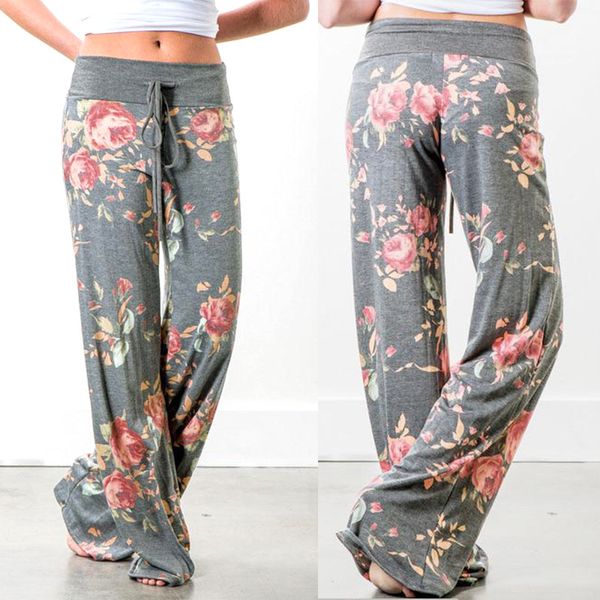 summer women yoga long pants home loose pant floral print drawstring casual wide leg trouser sports sweatpants plus size, White;red
summer women yoga long pants home loose pant floral print drawstring casual wide leg trouser sports sweatpants plus size, White;red
