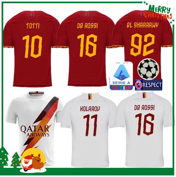 19 20 ROME home away soccer TOTTI ROMA DZEKO Sports DE ROSSI Jersey 2019 2020 EL SHAARAWY man kids boy kit Long sleeve Football Jersey shirt
19 20 ROME home away soccer TOTTI ROMA DZEKO Sports DE ROSSI Jersey 2019 2020 EL SHAARAWY man kids boy kit Long sleeve Football Jersey shirt