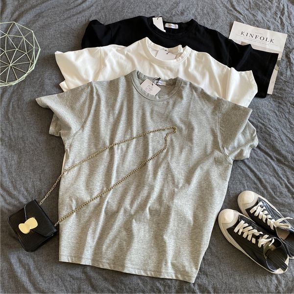 basic color t-shirt light plate short sleeve loose t-shirt 2020 women's fashionable slim bat sleeve, White
basic color t-shirt light plate short sleeve loose t-shirt 2020 women's fashionable slim bat sleeve, White