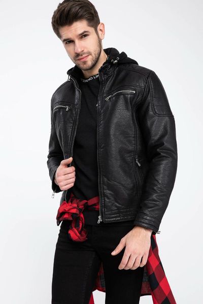 defacto autumn winter man pu leather jacket coat mens black clothing coats outerwear male business jackets-i7946az18au-i7946az18au, Black;brown
defacto autumn winter man pu leather jacket coat mens black clothing coats outerwear male business jackets-i7946az18au-i7946az18au, Black;brown