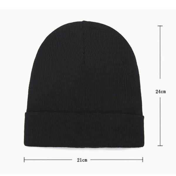 man women durable knitted hat stretch dome leisure skullies bonnet cap autumn winter outdoor fashion casual cuffed beanie caps, Black;white
man women durable knitted hat stretch dome leisure skullies bonnet cap autumn winter outdoor fashion casual cuffed beanie caps, Black;white