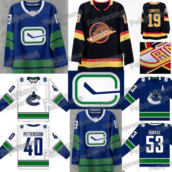 2019-2020 New Vancouver Canucks Elias Pettersson Josh Leivo Jay Beagle Antoine Roussel Anders Nilsson Brock Boeser Bo Horvat Jersey
2019-2020 New Vancouver Canucks Elias Pettersson Josh Leivo Jay Beagle Antoine Roussel Anders Nilsson Brock Boeser Bo Horvat Jersey