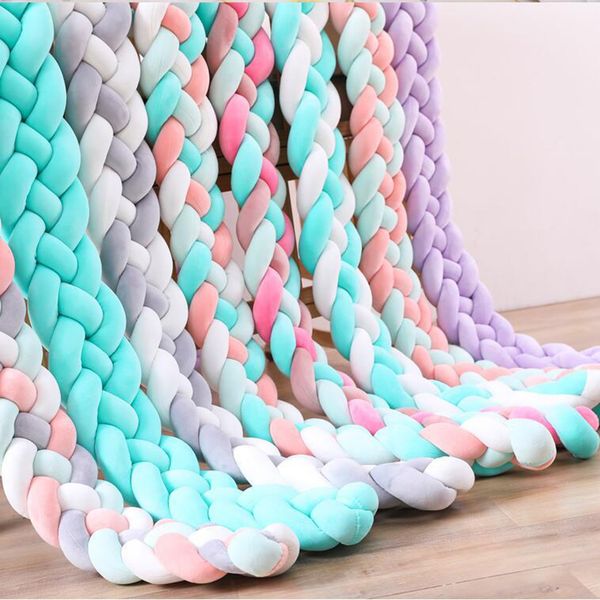 pillow 2021 born bed bumper kid long knotted 3 braid baby protective pad cushion knot crib infant room decor for children
pillow 2021 born bed bumper kid long knotted 3 braid baby protective pad cushion knot crib infant room decor for children
