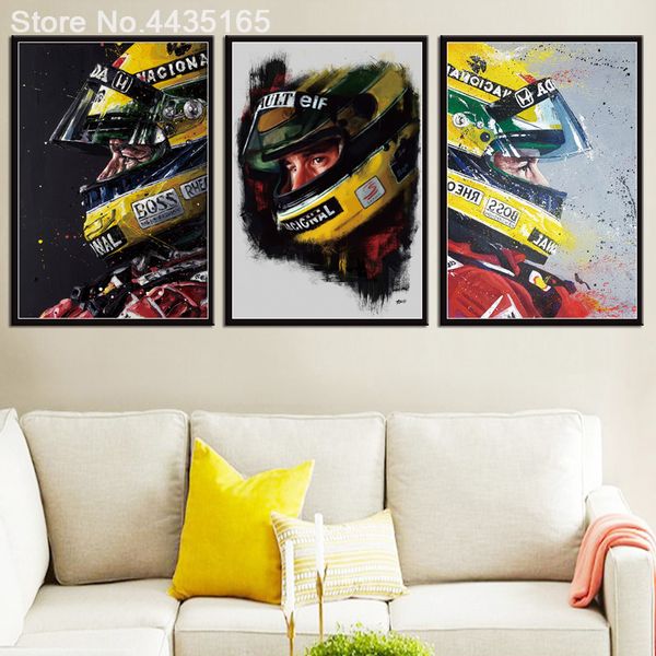 posters and prints ayrton senna da silva f1 racer champion art poster wall picture canvas painting for living room home decor
posters and prints ayrton senna da silva f1 racer champion art poster wall picture canvas painting for living room home decor