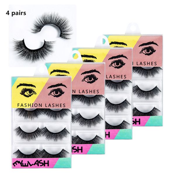 3d mink eyelashes natural false eyelashes long eyelash extension faux fake eye lashes makeup tools 4pairs/lot rra1526
3d mink eyelashes natural false eyelashes long eyelash extension faux fake eye lashes makeup tools 4pairs/lot rra1526