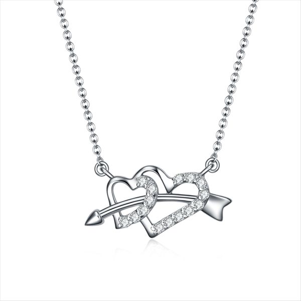 s925 sterling silver necklace pendant classic exquisite wild temperament women's one arrow through heart zircon inlaid
s925 sterling silver necklace pendant classic exquisite wild temperament women's one arrow through heart zircon inlaid