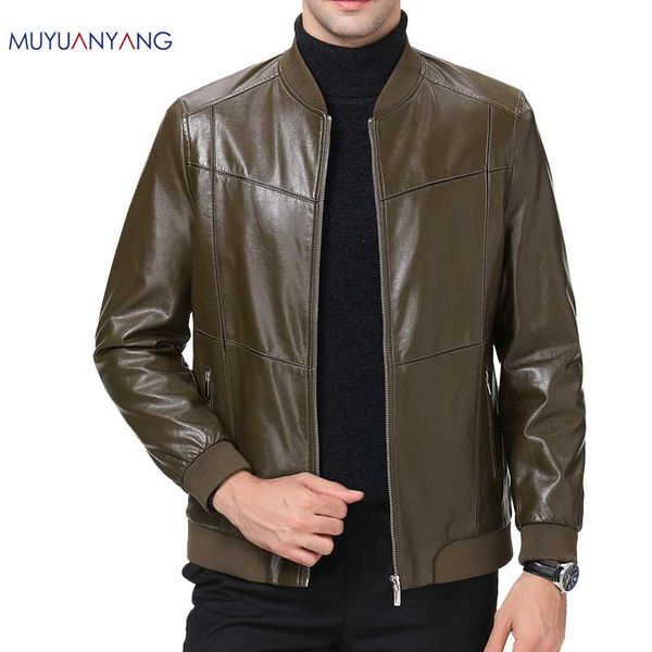 mu yuan yang thicken leather jackets for men zipper pu coat mens faux leather casual faux clothing overcoat 2xl 3xl, Black
mu yuan yang thicken leather jackets for men zipper pu coat mens faux leather casual faux clothing overcoat 2xl 3xl, Black