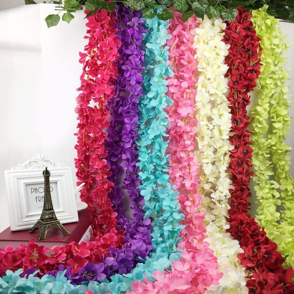 wedding decorations 2m artificial silk wisteria cattleya flower fake flower wreaths home garden decoration garland
wedding decorations 2m artificial silk wisteria cattleya flower fake flower wreaths home garden decoration garland