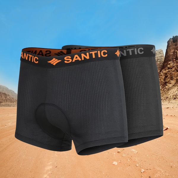 santic men cycling gel padded underwear shorts summer coolmax 4d pad shockproof santic r-feel road mtb cycling clothings ks008, Black
santic men cycling gel padded underwear shorts summer coolmax 4d pad shockproof santic r-feel road mtb cycling clothings ks008, Black