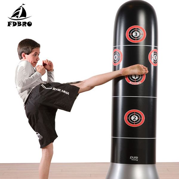 fdbro boxing bag inflatable stand tumbler muay thai training pressure relief bounce back sandbag with air pump 160cm
fdbro boxing bag inflatable stand tumbler muay thai training pressure relief bounce back sandbag with air pump 160cm