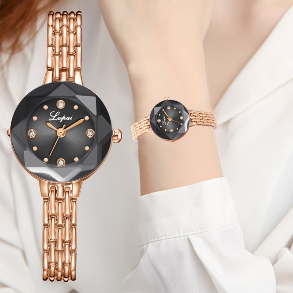 stylish casual geometric surface with diamond dial ladies quartz watch women watches rose gold zegarek damski, Slivery;brown
stylish casual geometric surface with diamond dial ladies quartz watch women watches rose gold zegarek damski, Slivery;brown