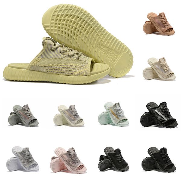 New GID Clay Synth Lundmark Black White Static Antlia Men Women Designer Slides Slippers Kanye West platform mens sandals Size 36-45
New GID Clay Synth Lundmark Black White Static Antlia Men Women Designer Slides Slippers Kanye West platform mens sandals Size 36-45