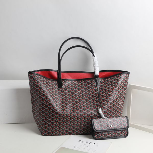 2020 brand new gy goy st. lou claire voie tote gm coated canvas & leather tote medium ing, Black
2020 brand new gy goy st. lou claire voie tote gm coated canvas & leather tote medium ing, Black