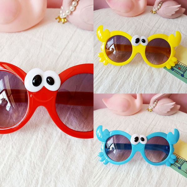 classic sun children's sunglasses little bee baby's cartoon sun mirror crab multicolor children's glasses, Blue
classic sun children's sunglasses little bee baby's cartoon sun mirror crab multicolor children's glasses, Blue
