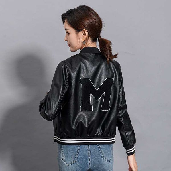 x055women motorcycle faux leather jacket ladies casual biker jackets zippers black letter coat puls size
x055women motorcycle faux leather jacket ladies casual biker jackets zippers black letter coat puls size