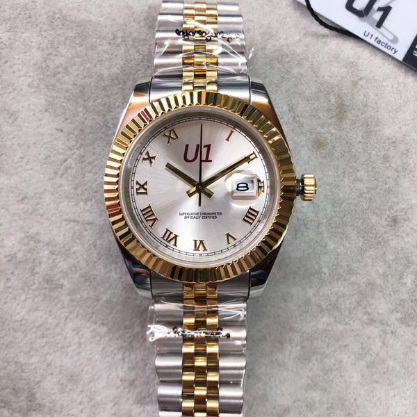 sapphire crystal date and just gold mens watches 41mm luminous white dial automatic men wristwatches fluted bezel jubilee bracelet watch, Slivery;brown
sapphire crystal date and just gold mens watches 41mm luminous white dial automatic men wristwatches fluted bezel jubilee bracelet watch, Slivery;brown