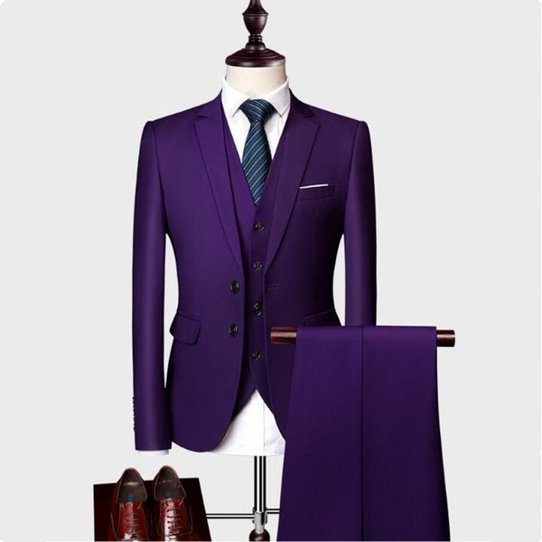 10 colors blazer+ pants + vest /men's solid color suit 3 sets of fashion boutique men's business office casual suits sets m-5xl, White;black
10 colors blazer+ pants + vest /men's solid color suit 3 sets of fashion boutique men's business office casual suits sets m-5xl, White;black