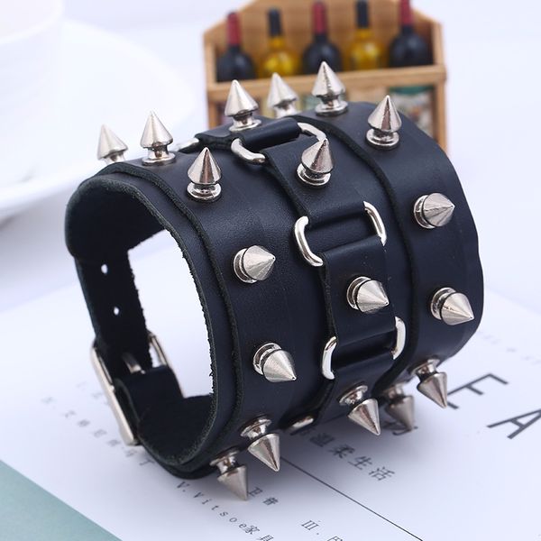 new fashion hip hop wide cuff charm bracelets rivets bangle for men pulseira jewelry friendship gifts, Golden;silver
new fashion hip hop wide cuff charm bracelets rivets bangle for men pulseira jewelry friendship gifts, Golden;silver