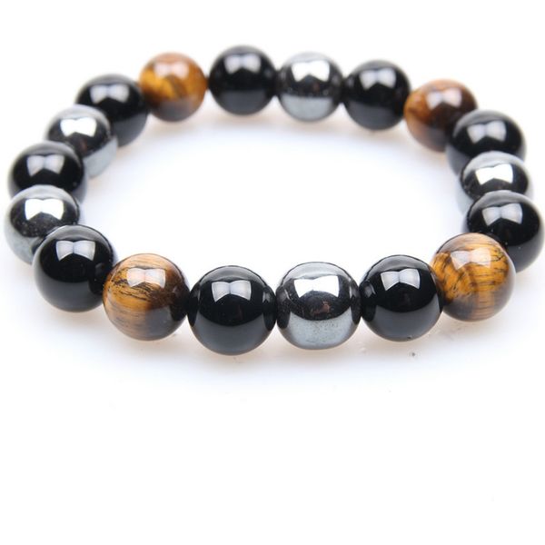 ethnic 10mm natural black obsidian hematite tiger eye beads bracelets for man women buddha chakra magnetic health pulseras, Golden;silver
ethnic 10mm natural black obsidian hematite tiger eye beads bracelets for man women buddha chakra magnetic health pulseras, Golden;silver