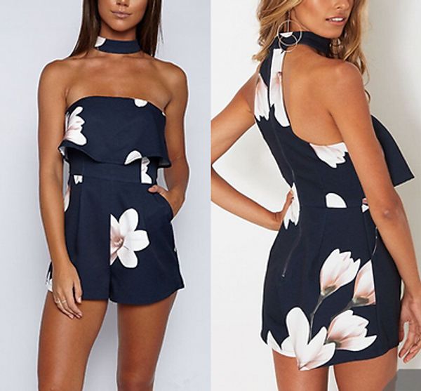 fashion women ladies stylish one collar off-shoulder summer holiday floral printing jumpsuit rompers playsuit beach wear, Black;white
fashion women ladies stylish one collar off-shoulder summer holiday floral printing jumpsuit rompers playsuit beach wear, Black;white
