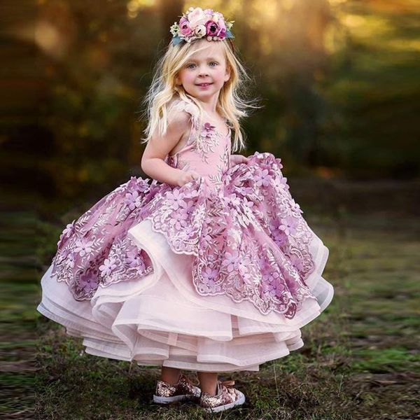 lovely pink princess ball gown flower girls dresses for weddings 3d floral appliqued kids formal wear lace pageant gown vestidos de primera, White;blue
lovely pink princess ball gown flower girls dresses for weddings 3d floral appliqued kids formal wear lace pageant gown vestidos de primera, White;blue