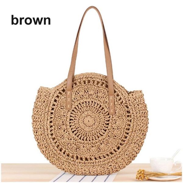 women's vacation style straw handbag simple solid color shoulder bags small shoulder bags for ladies
women's vacation style straw handbag simple solid color shoulder bags small shoulder bags for ladies