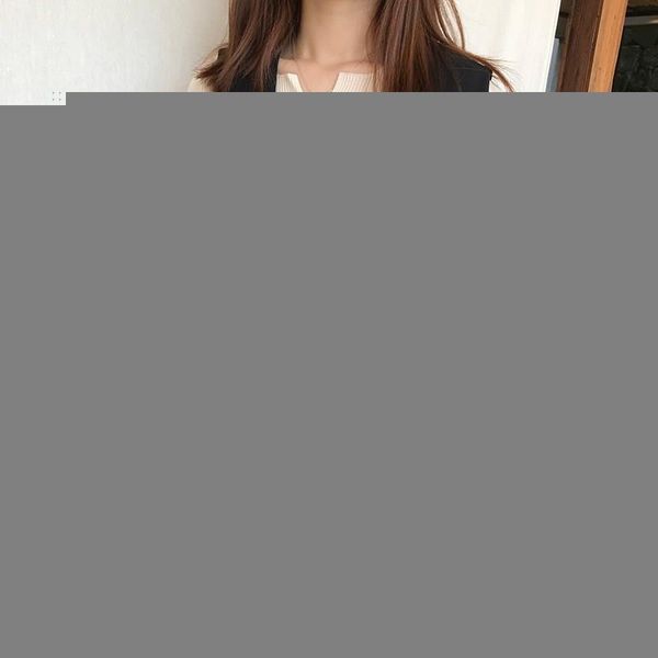 2019 women elegant office lady pocket coat sleeveless single button jacket outwear spring autumn solid casual waistcoat, Black;white
2019 women elegant office lady pocket coat sleeveless single button jacket outwear spring autumn solid casual waistcoat, Black;white
