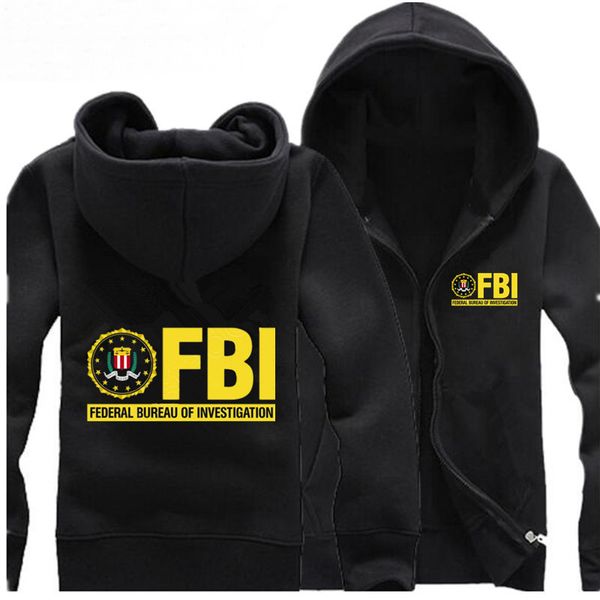Men CIA Hooded Cotton Coat FBI Sweatshirt Hoodies Fashion Novelty Sweatshirt Winter Jacket
Men CIA Hooded Cotton Coat FBI Sweatshirt Hoodies Fashion Novelty Sweatshirt Winter Jacket