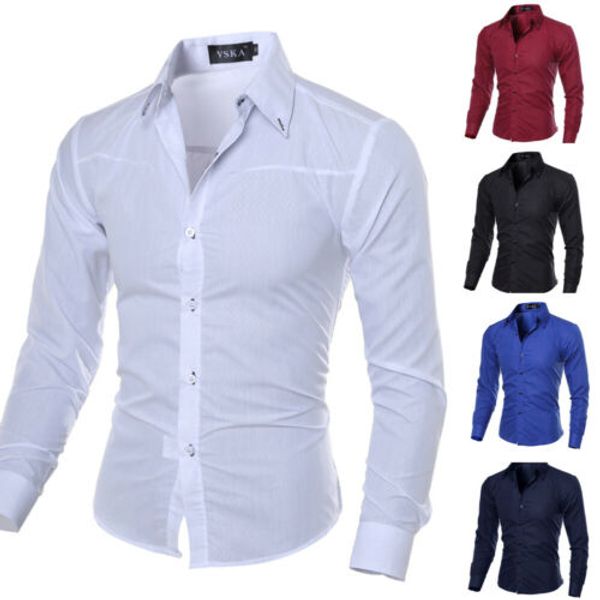 men luxury stylish formal shirt men dress casual luxury shirts regular fit 2019 shirt, White;black
men luxury stylish formal shirt men dress casual luxury shirts regular fit 2019 shirt, White;black