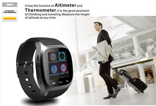 smartwatch m26 bluetooth wireless wearable device smart watch for andriod mobile phone sport watch with retail box
smartwatch m26 bluetooth wireless wearable device smart watch for andriod mobile phone sport watch with retail box