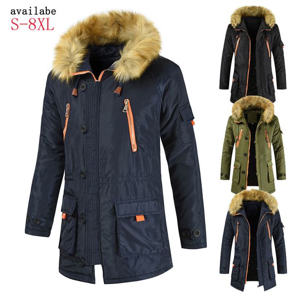 mens jackets long windbreaker canada insize fashion eu style slim men women jacket fur winter warm thick coats zipper jackets parka hooded, Tan;black
mens jackets long windbreaker canada insize fashion eu style slim men women jacket fur winter warm thick coats zipper jackets parka hooded, Tan;black