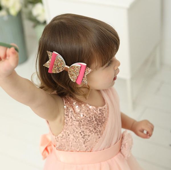 24pcs 4.5''double glitter bow hair glitter big hairpin cute pu leather hairpin modish girls prince hair clip bowk, Slivery;white
24pcs 4.5''double glitter bow hair glitter big hairpin cute pu leather hairpin modish girls prince hair clip bowk, Slivery;white