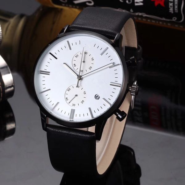 2020 new ar brand luxury fashion man watch famous brand calendar quartz sports leather belt watch high quality, Slivery;brown
2020 new ar brand luxury fashion man watch famous brand calendar quartz sports leather belt watch high quality, Slivery;brown
